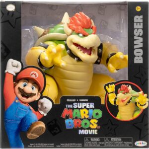 BOWSER SPUTA FUMO ACTION FIGURE SUPER MARIO MOVIE